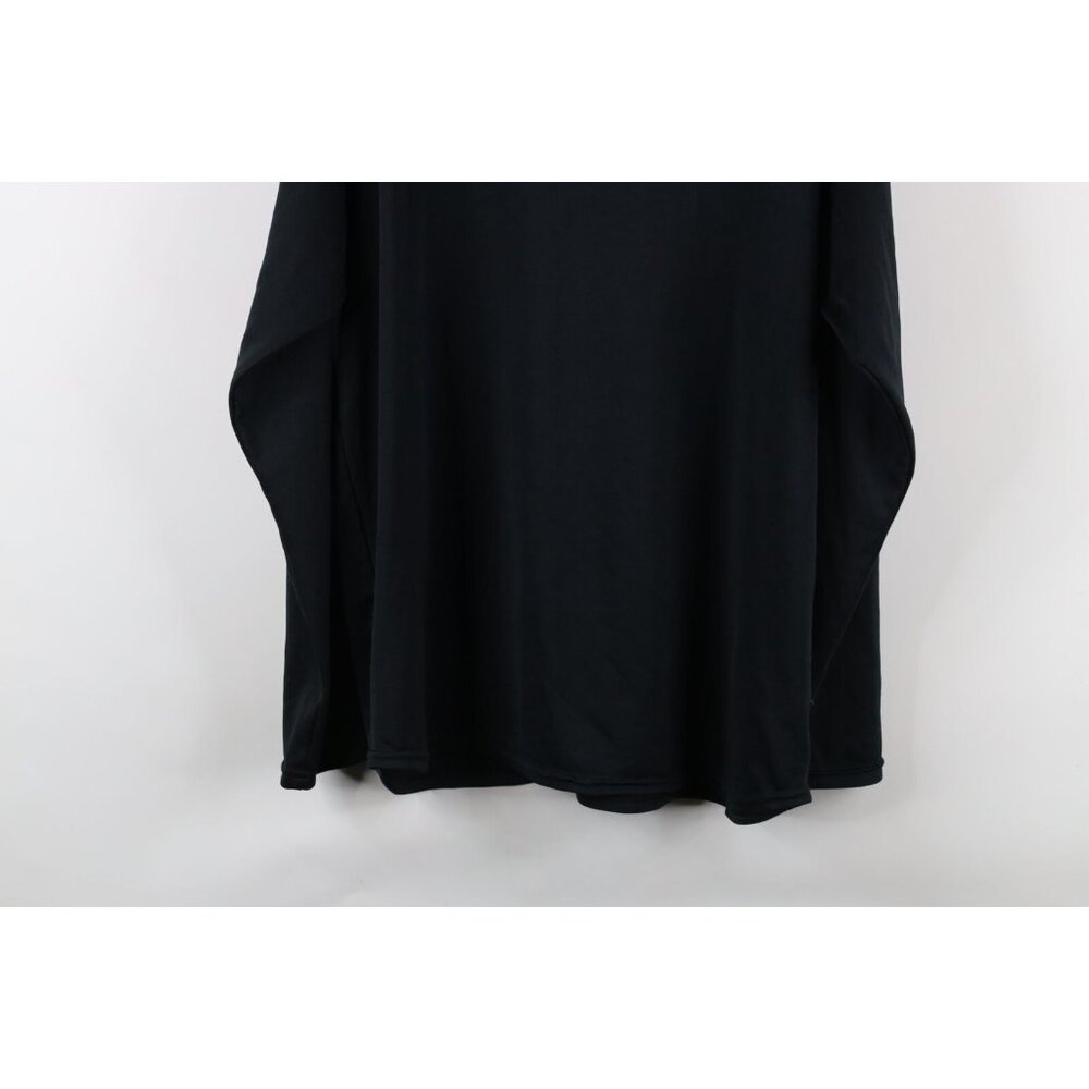 Vintage Nike Mens XL Travis Scott Mini Swoosh Knit Long Sleeve T-Shirt Black - Picture 15 of 15